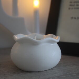Lumanare cu suflet in recipient ceramic
